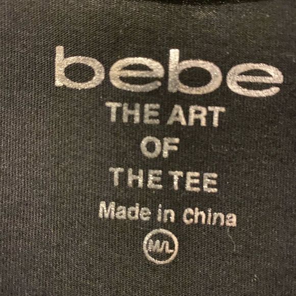 Bebe Plaid Detail Tank M/L - Picture 2 of 3